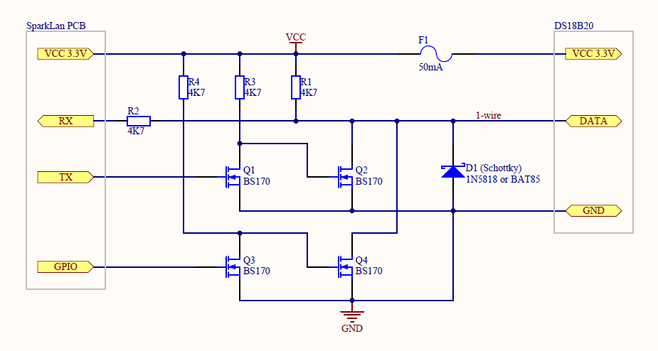 SparkyTemp schematic